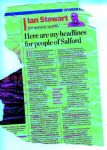 Ian Stewart Salford Mayor Writing in the Manchester Evening News